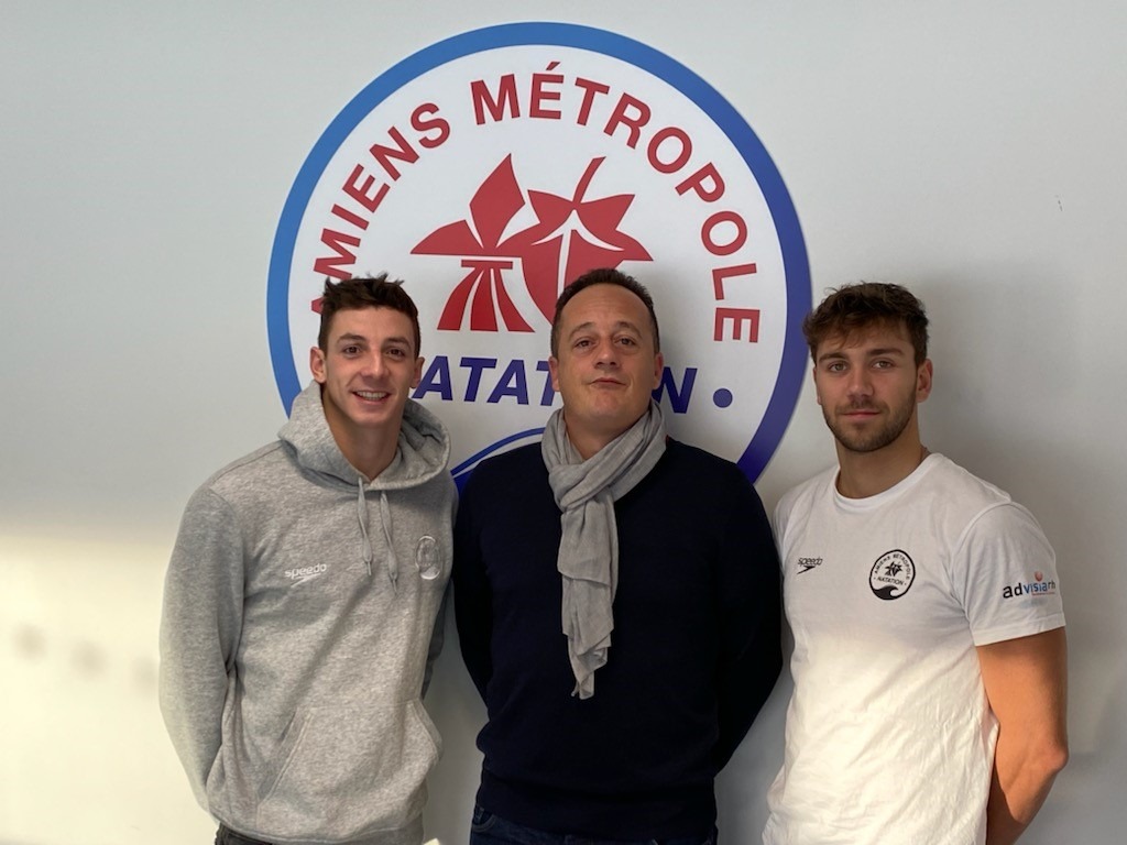 Amiens Métropole Natation, Enzo TESIC & Mewen TOMAC